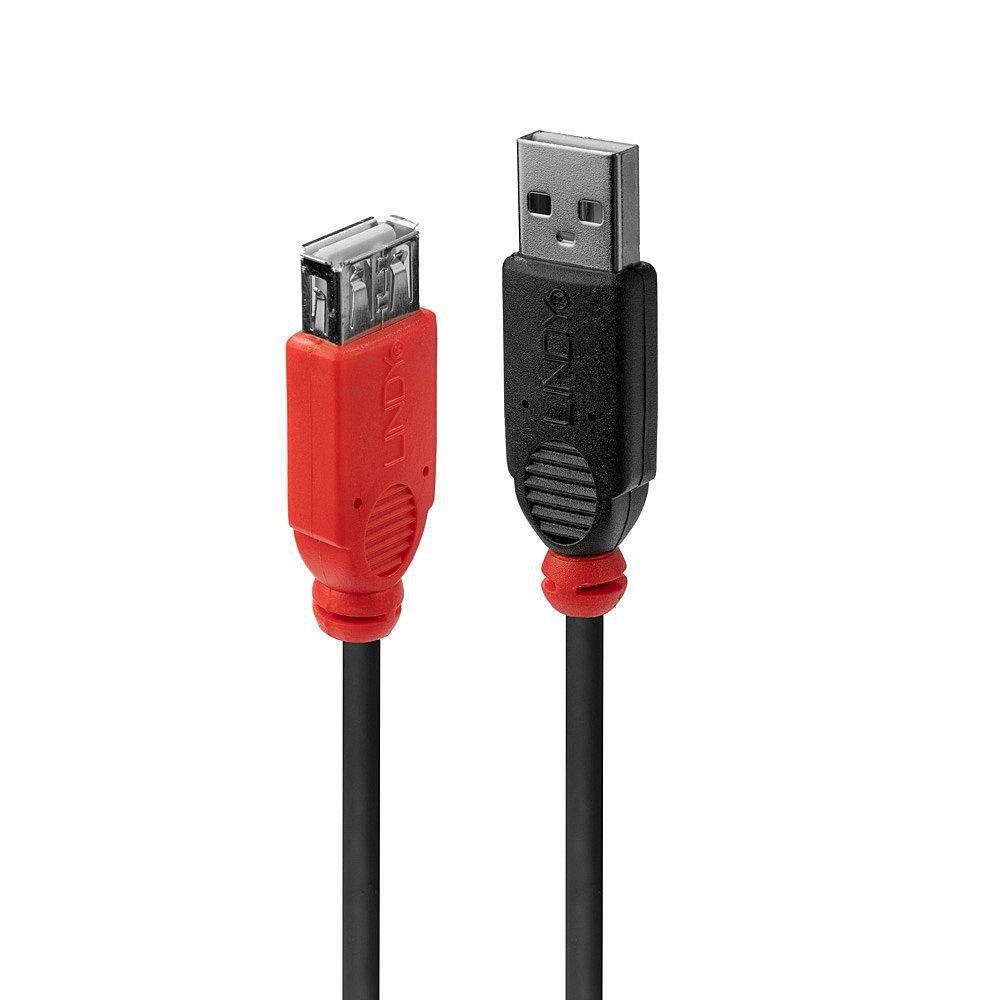 Lindy 42817 USB 2.0 Active Extension Slim 5m USB A Male to USB A Female