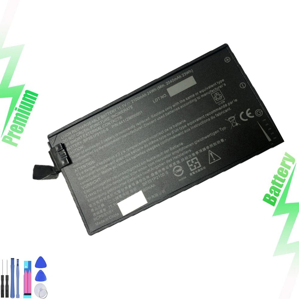 New BP3S1P2100-S BP3S1P2100 Battery for Getac V110 V110C 441129000001