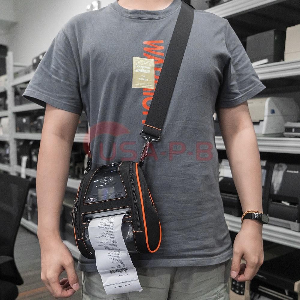 Holster Shoulder Belt Storage Bag Carrying Case for Zebra ZQ630 QLN420 Printer