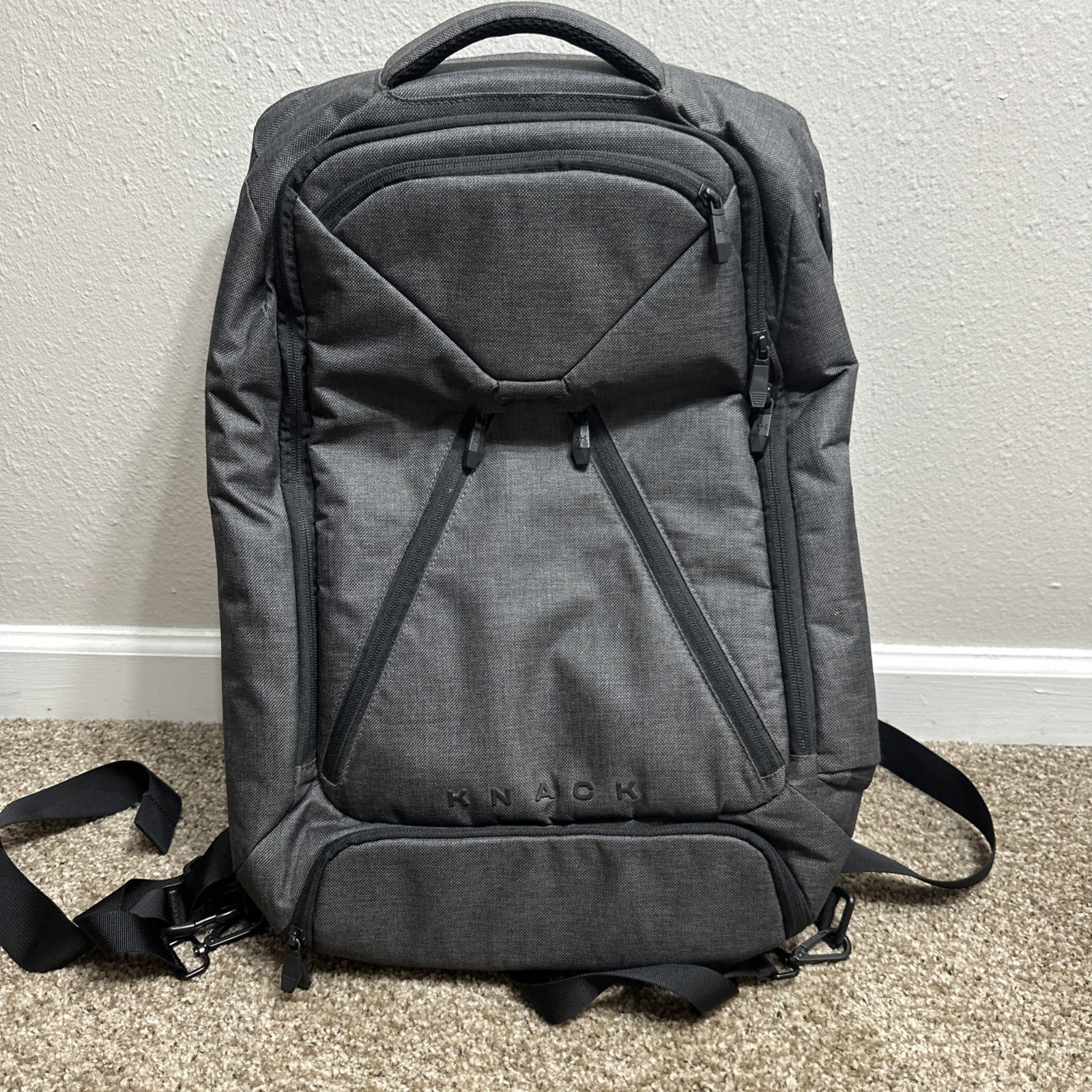 Knack Series 1 Medium Expandable Knackpack Backpack - Grey