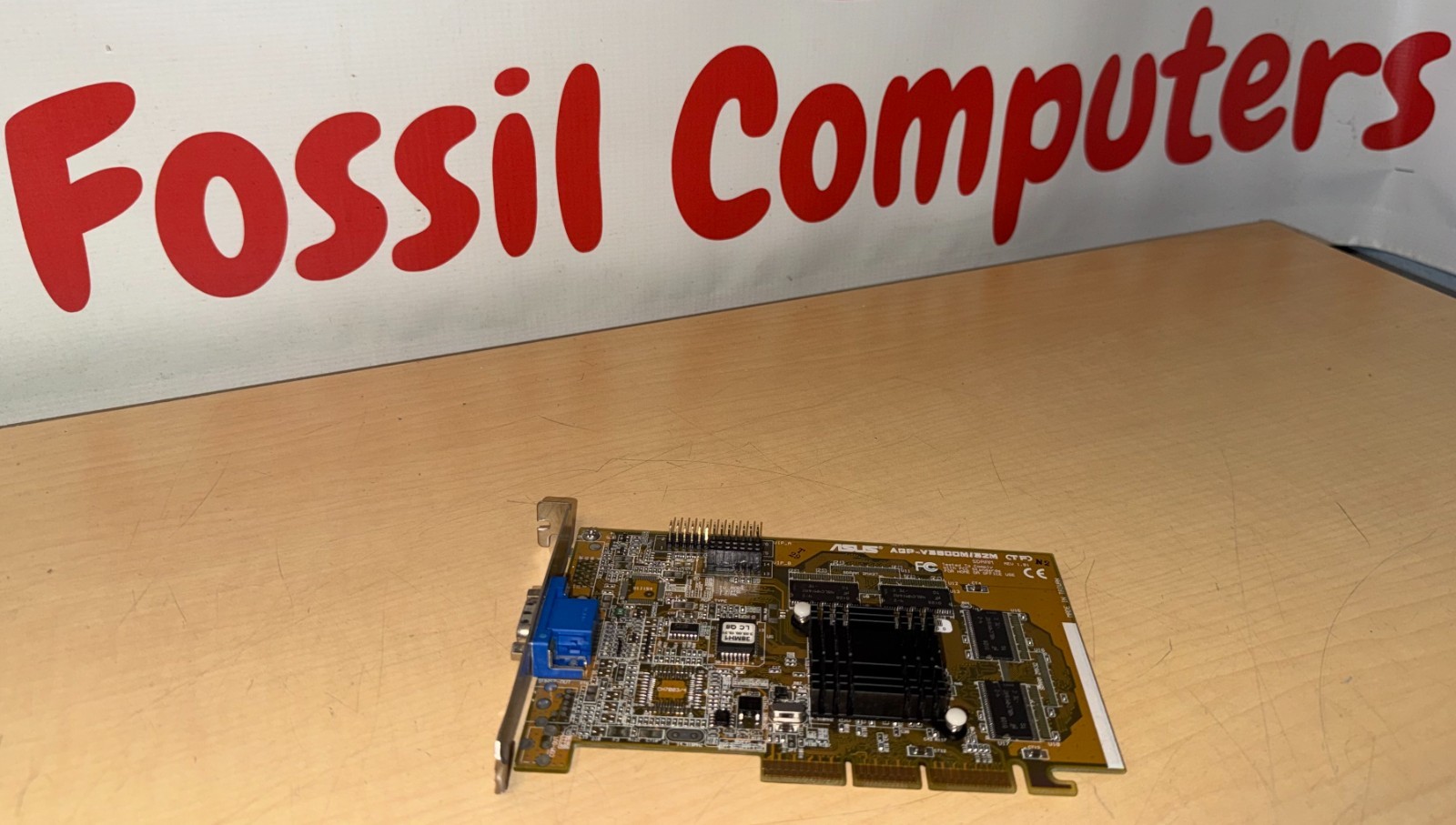 Working ASUS AGP-V3800M/32M 32MB AGP Graphics Video Card