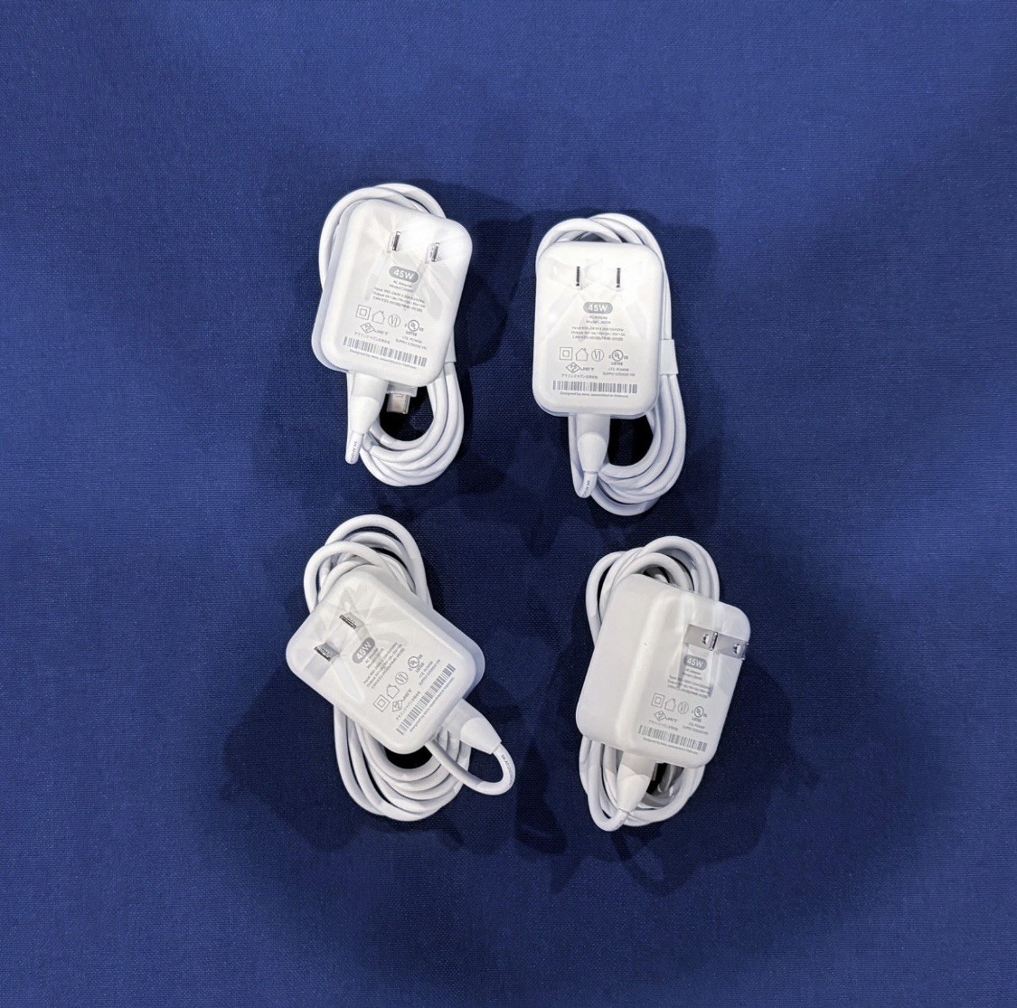 NEW - 45 Watt (4-pack) eero USB-C Power Adapter - Charger/Cable/Adapter