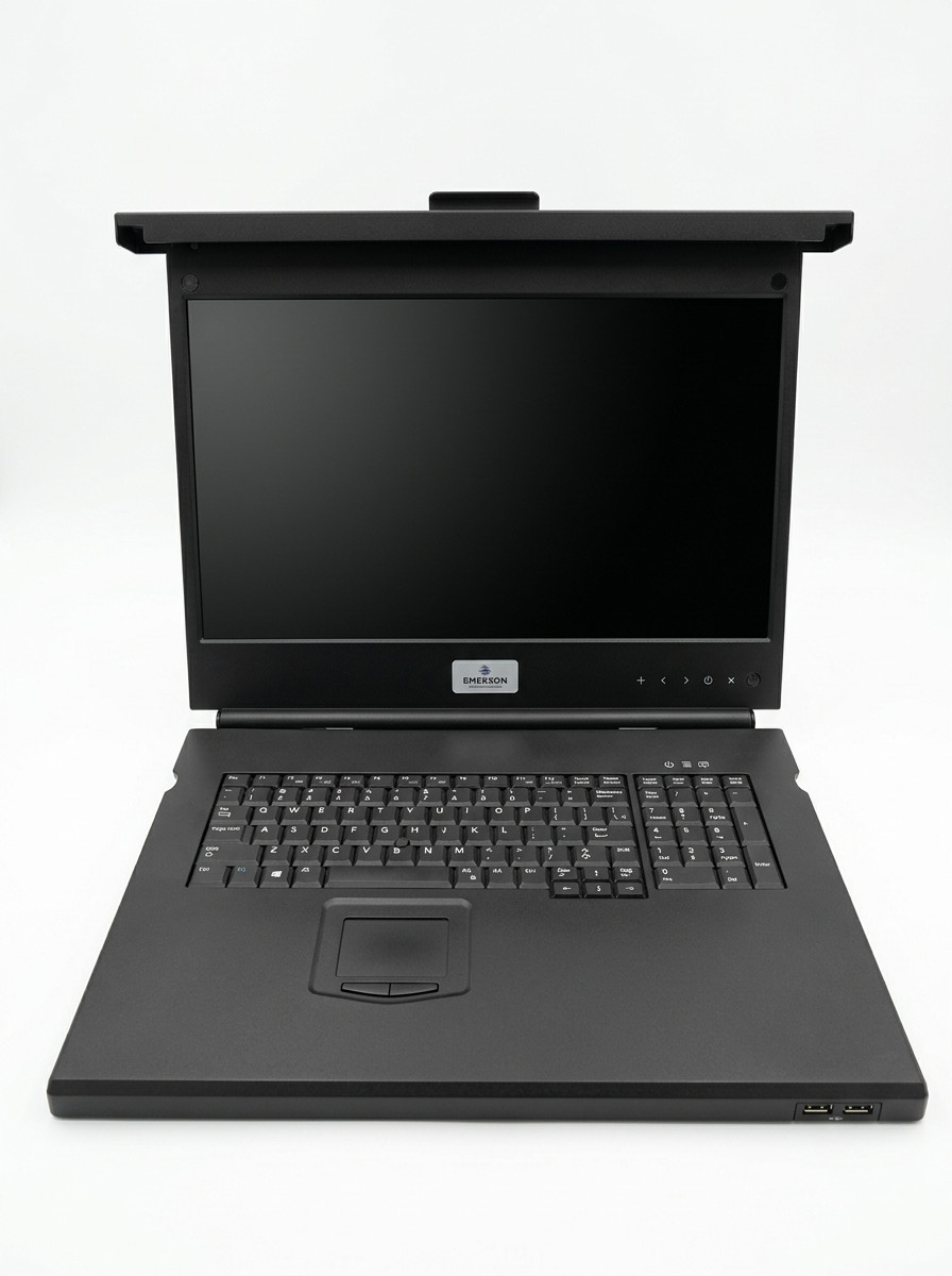 Avocent LRA 18.5" Widescreen LCD Rack Console LRA185KMM-104 VGA USB 1U