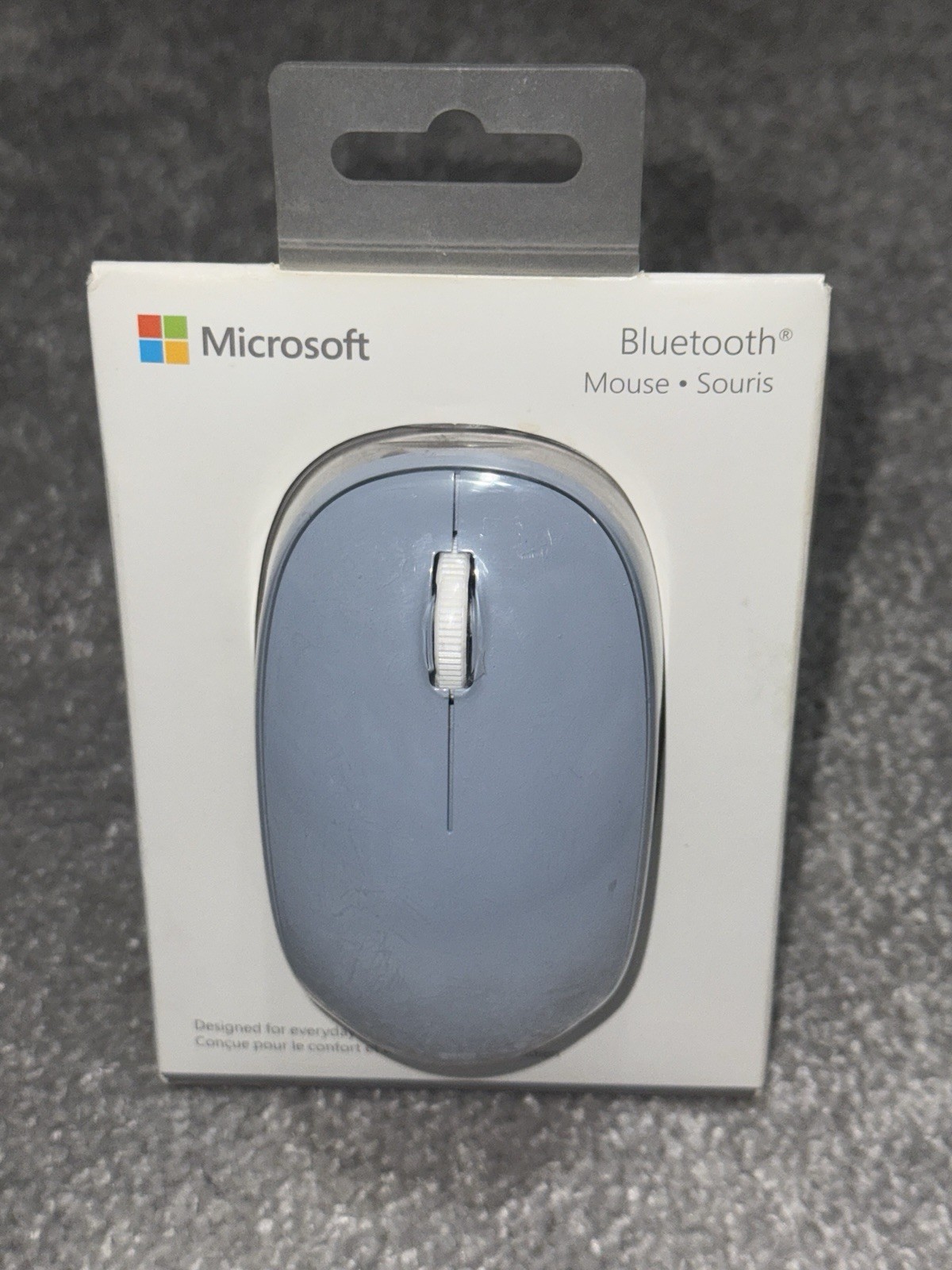Microsoft Wireless Bluetooth Mouse Pastel Blue RJN-00013 Ambidextrous RARE NEW