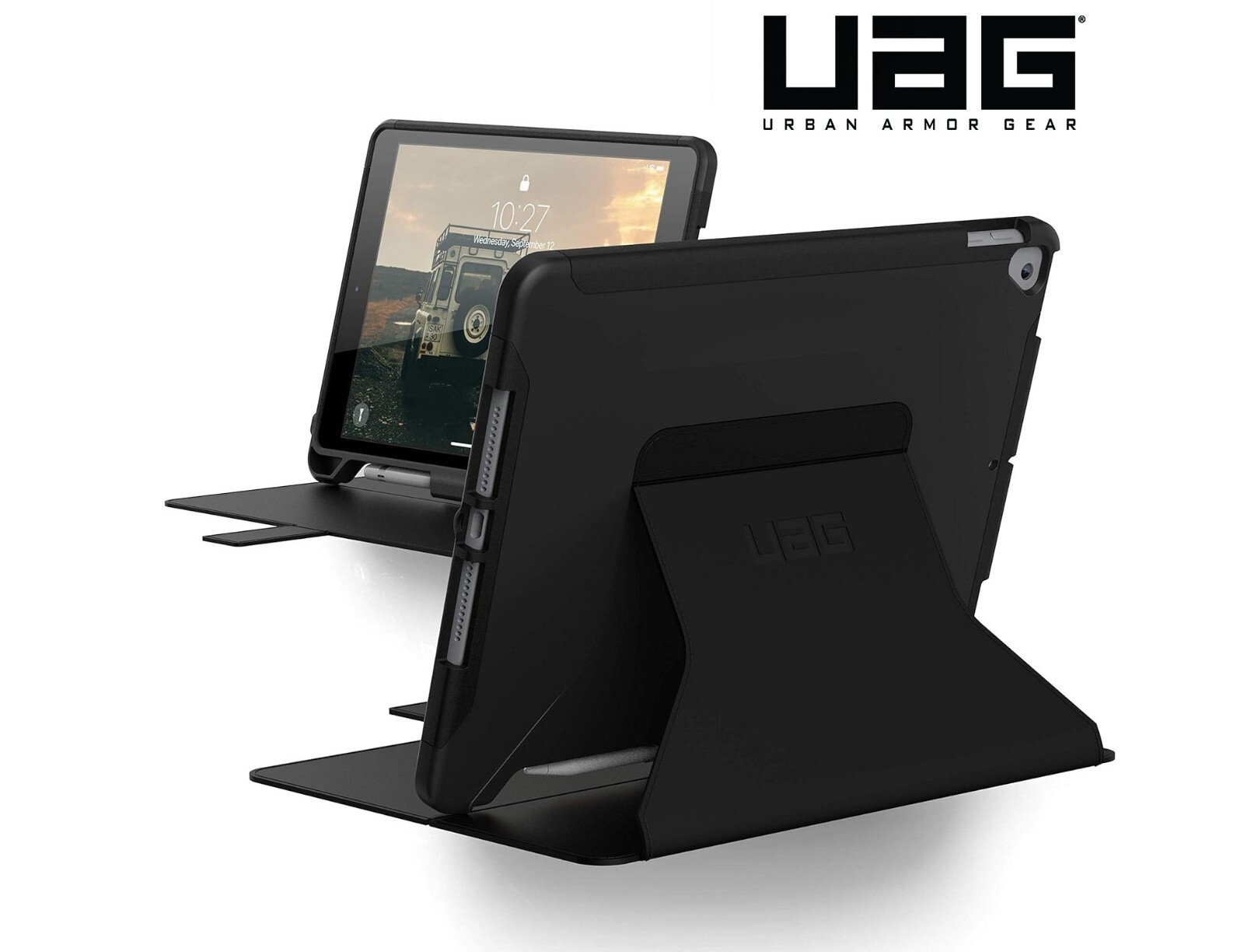 UAG Case for Apple iPad 10.2 inch 9th / 8th / 7th Generation Black Pencil Holder
