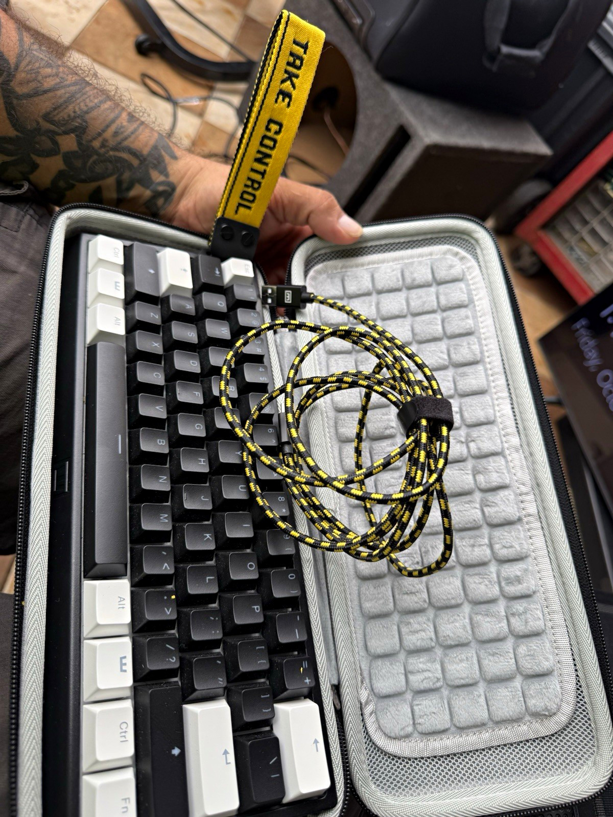 Wooting 60HE+ Mechanical Wired USB Keyboard and lamzu thorn 26000 dpi