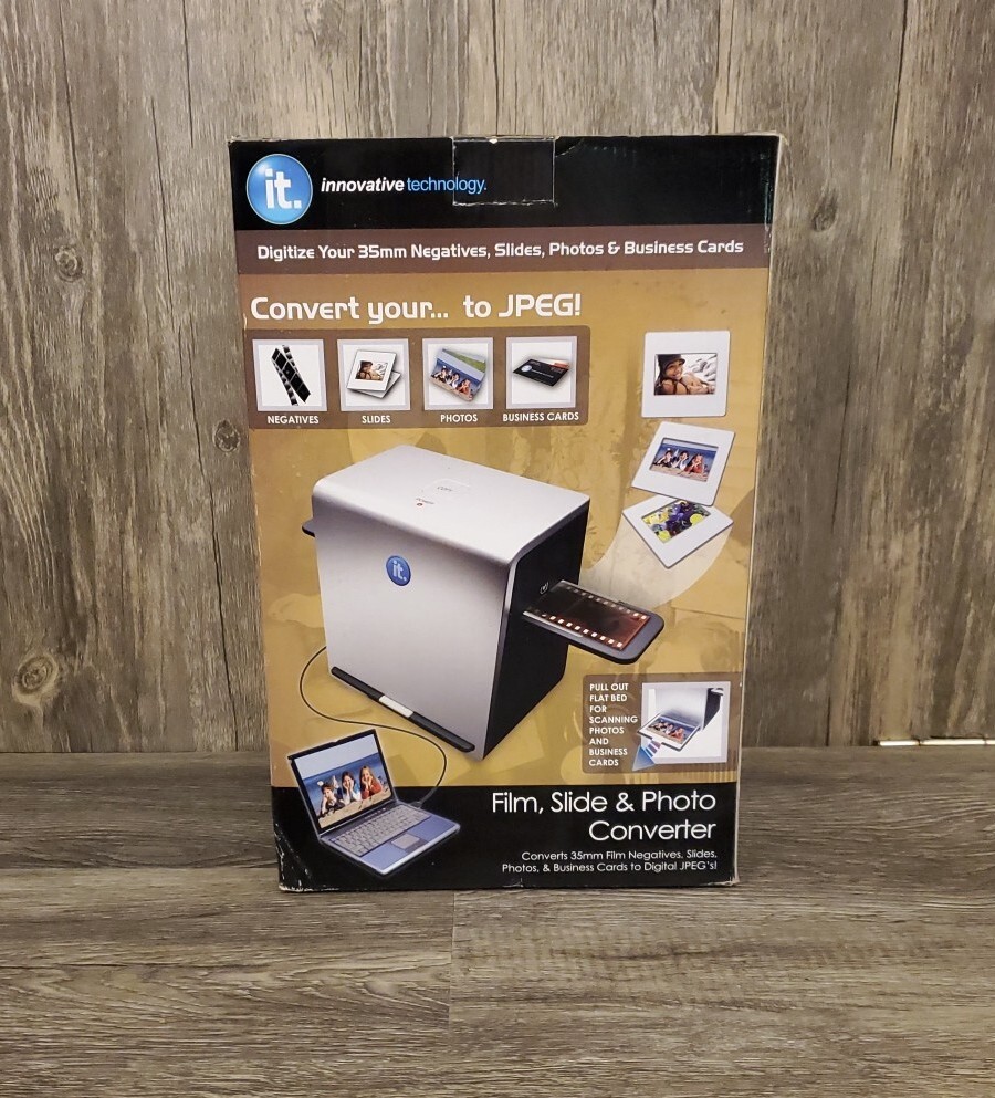 NEW IT Innovative Technology Film, Slide & Photo Converter ITNS-500 