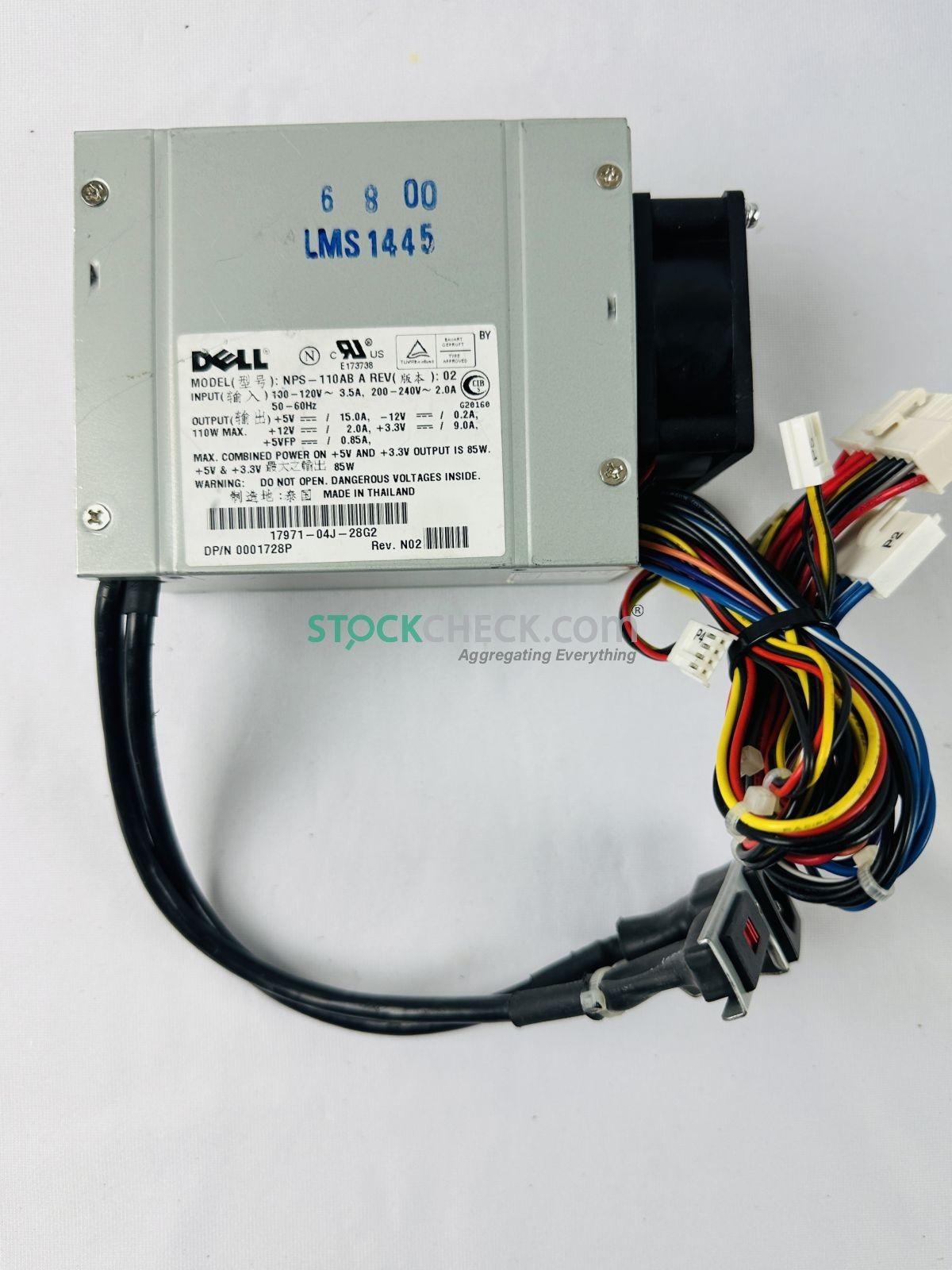 Dell NPS-110AB A 0001728P  Power Supply