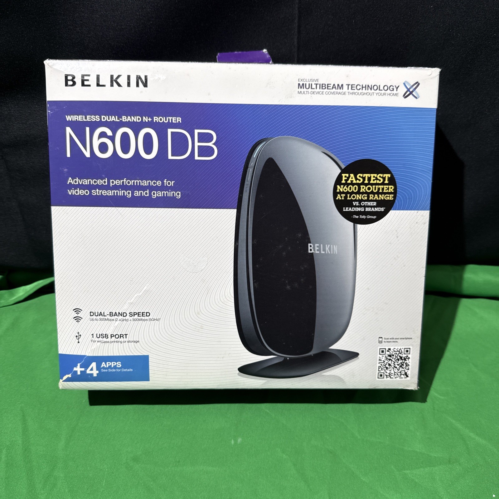 BELKIN Wifi Dual-Band N+ Router N600 DB NEW OPEN BOX (B30)