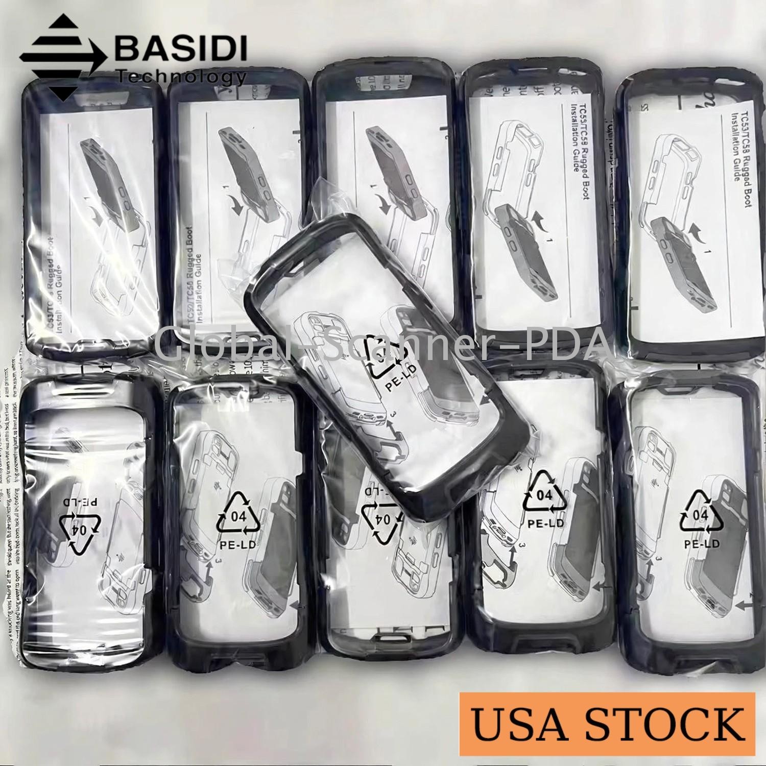 5-Packs For ZEBRA TC53 TC58 Rugged Boot Protective Case SG-NGTC5EXO1-01 US STOCK
