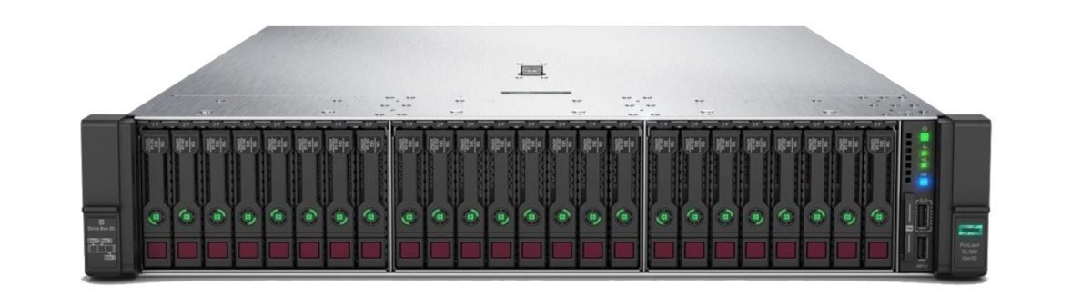 ALL ORIGINAL - HP HPE PROLIANT DL380 G10 2X GOLD 6226R 256GB RAM 2X 480GB SSD