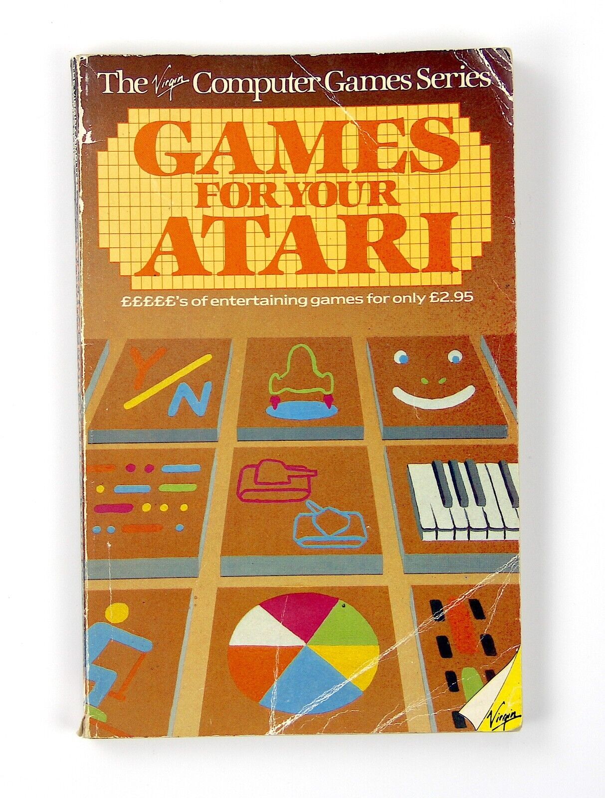 Games for Your Atari Paul Bunn Vintage Manual Virgin Games Series 1983