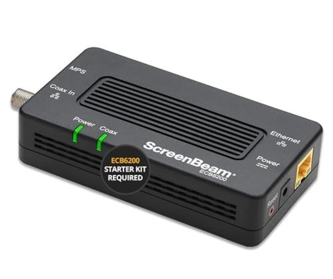 Bonded Moca 2.0 Network Adptr for High Speed Internet Ethernet over Coax ECB6200