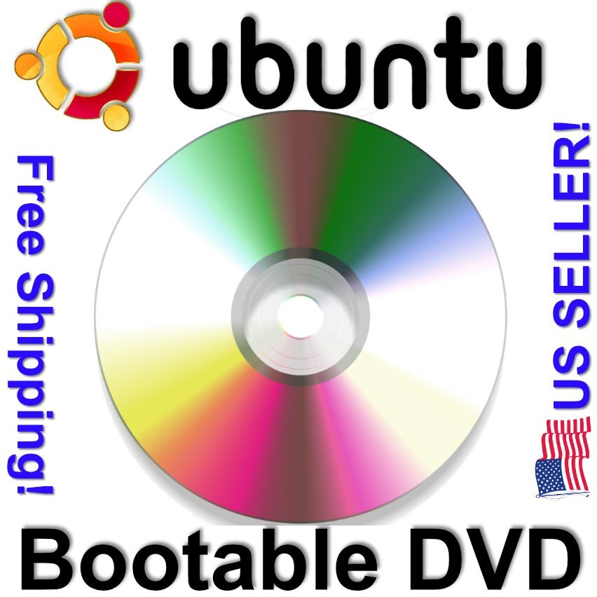 Ubuntu Linux 24.04.3 Latest Version BOOTABLE/LIVE DVD Disc USA 