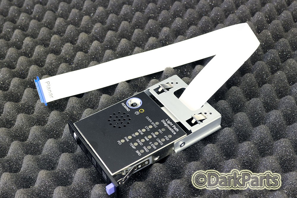 IBM System x3650 Light Path Diagnostics Module FRU 43W0626 with Cable 39M6755