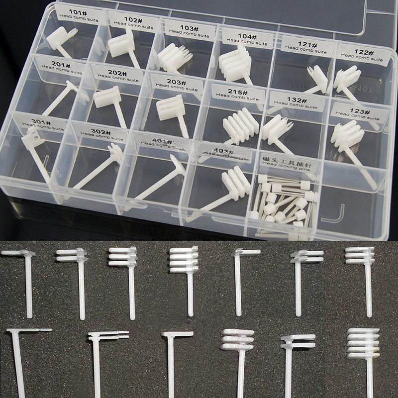 37 Pcs Hard Disk Magnetic Head Replacement Comb/For 2.5" & 3.5" Hard Data Repair
