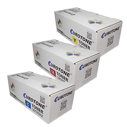 Eurotone 3x Cyan Toner Cartridge Compatible for Xerox 106R01218+106R01220