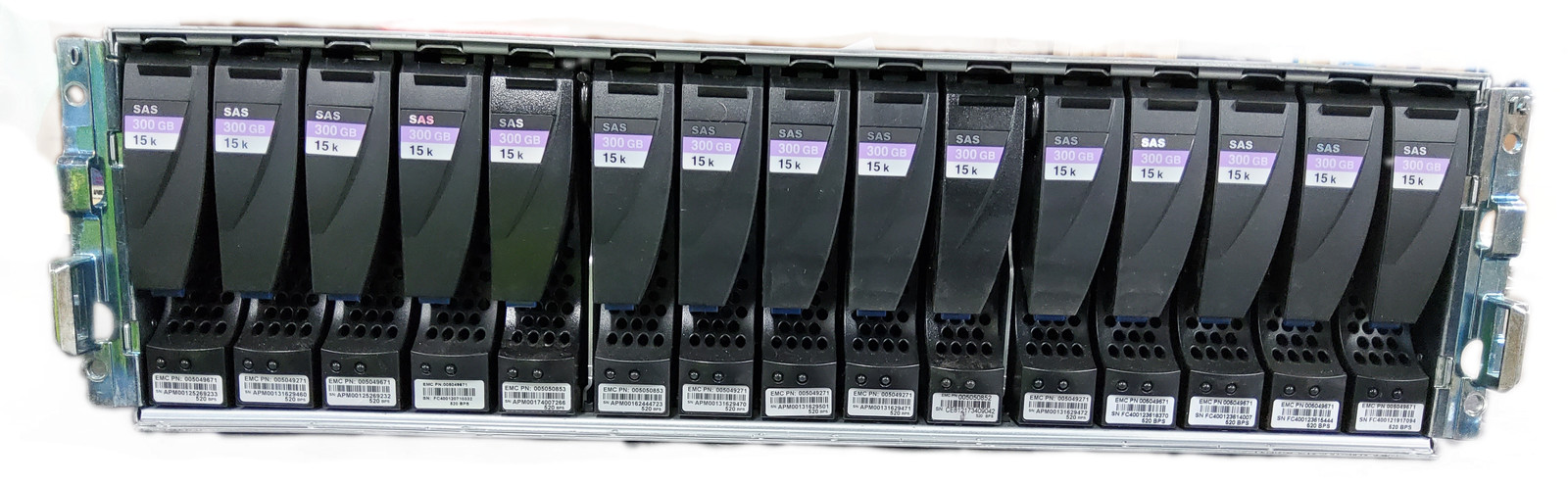 EMC KTN-STL3 15-Bay Rackmount SAN Array 4TB SAS iSCSI Storage