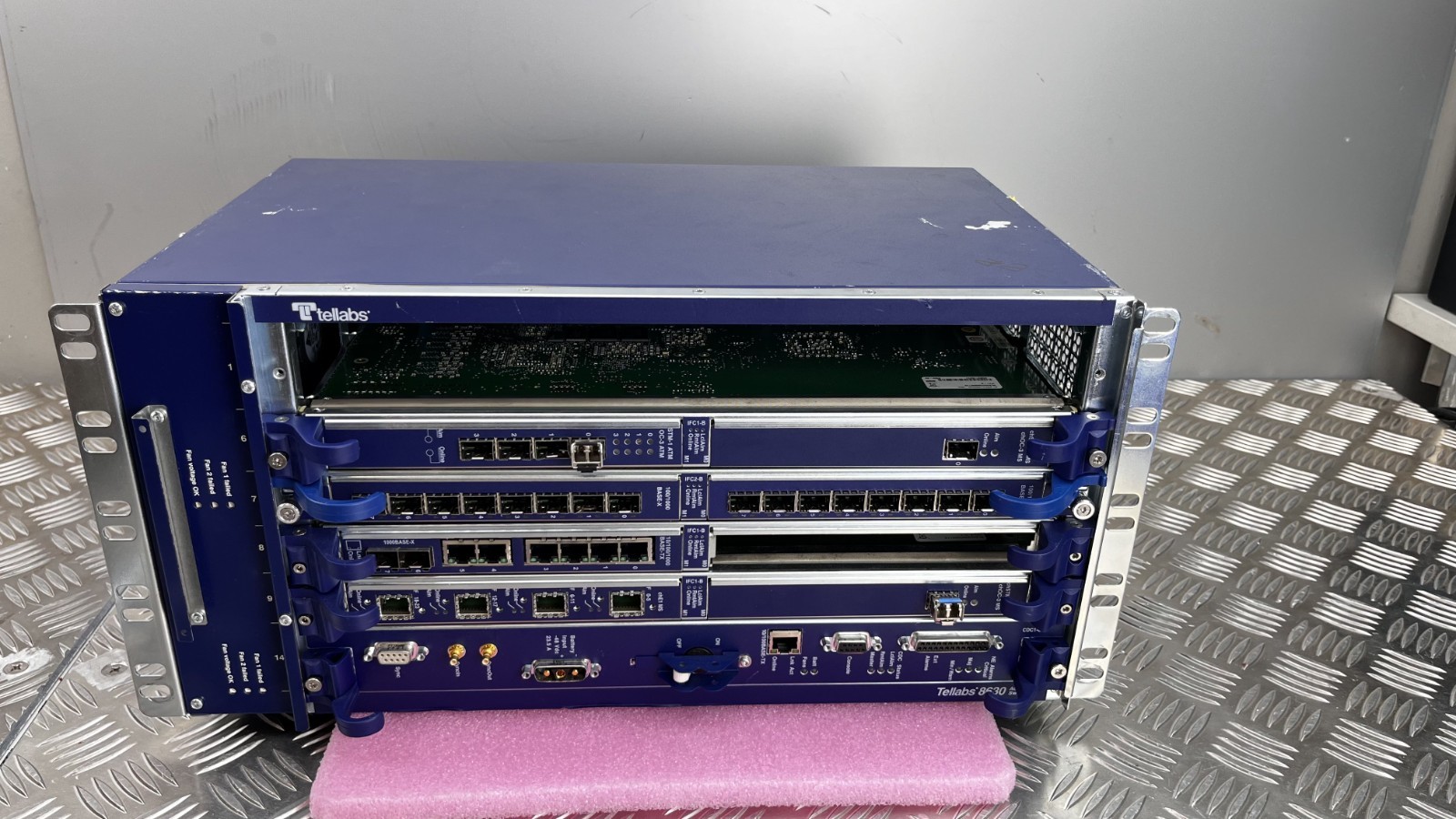 Tellabs 8630 Access Switch – Optical Ethernet / Telecom Network Equipment