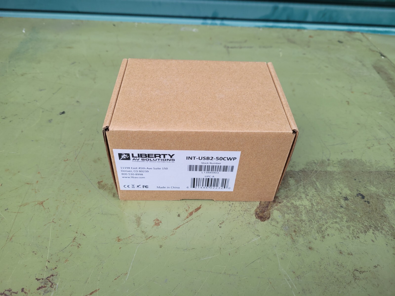 NEW Liberty AV Intelix USB 2.0 High Speed Client Remote Extender INT-USB2-50CWP