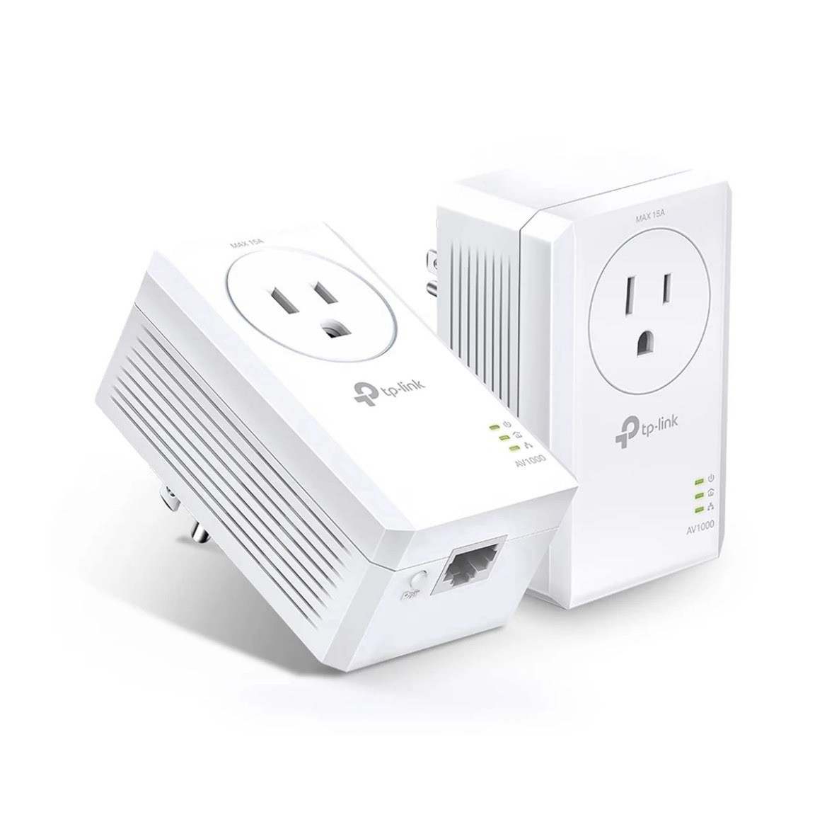 TP-Link AV1000 Powerline Ethernet Adapter Kit (TL-PA7017P KIT) - white