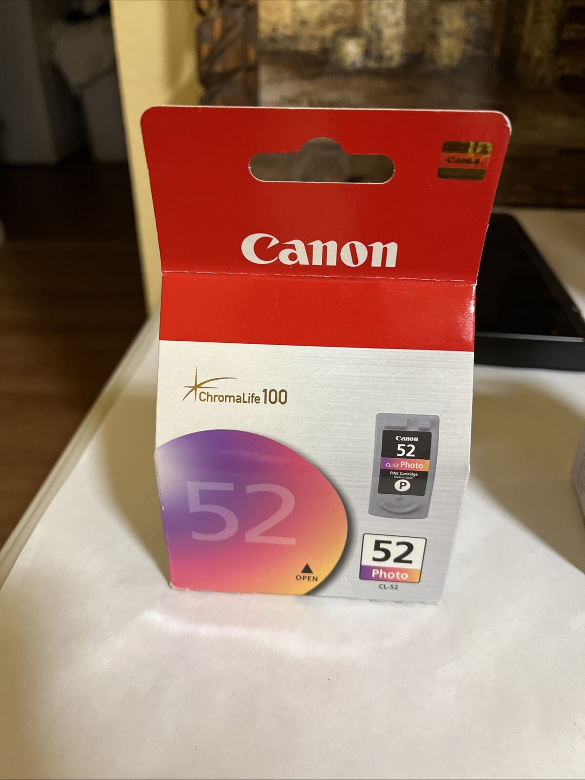New 🔥 CANON  52 ChromaLife PHOTO Ink - CL-52 0619B002  Sealed Box Genuine OEM