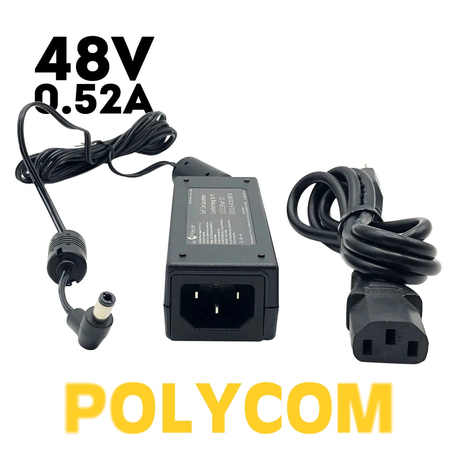 Genuine Polycom AC Adapter Power Supply for Cisco 7905 7912 7940 7960 IP Phones
