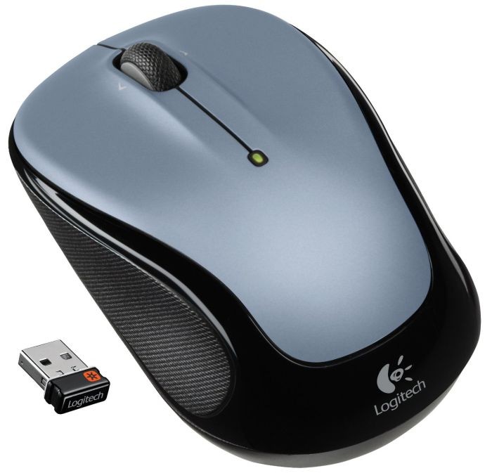 Logitech M325 Wireless Mouse W/ Unifying Receiver - Light Silver  (/GM1-1146-...