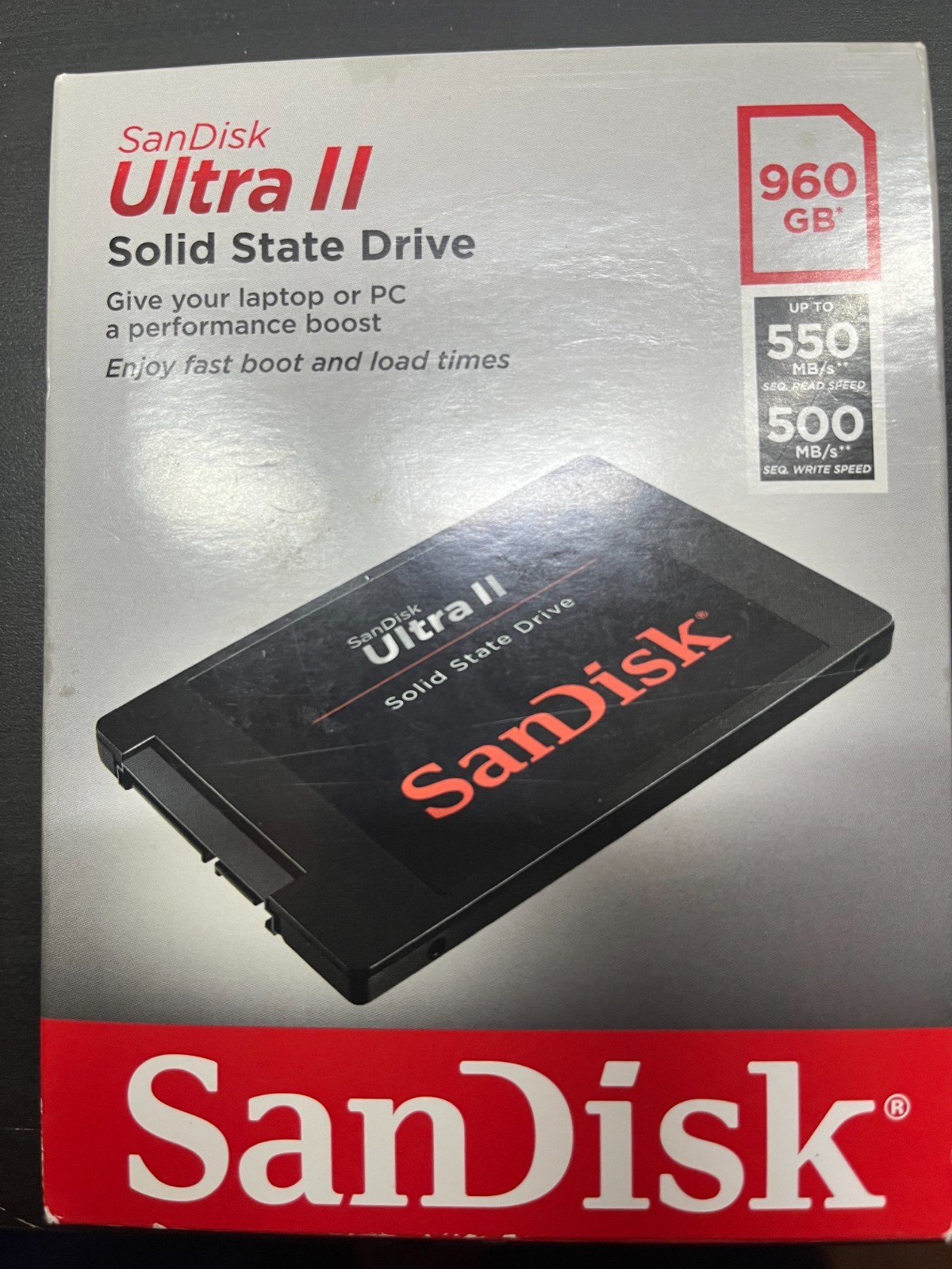 SanDisk Extreme PRO 960 GB Solid State Drive UNOPENED BOX