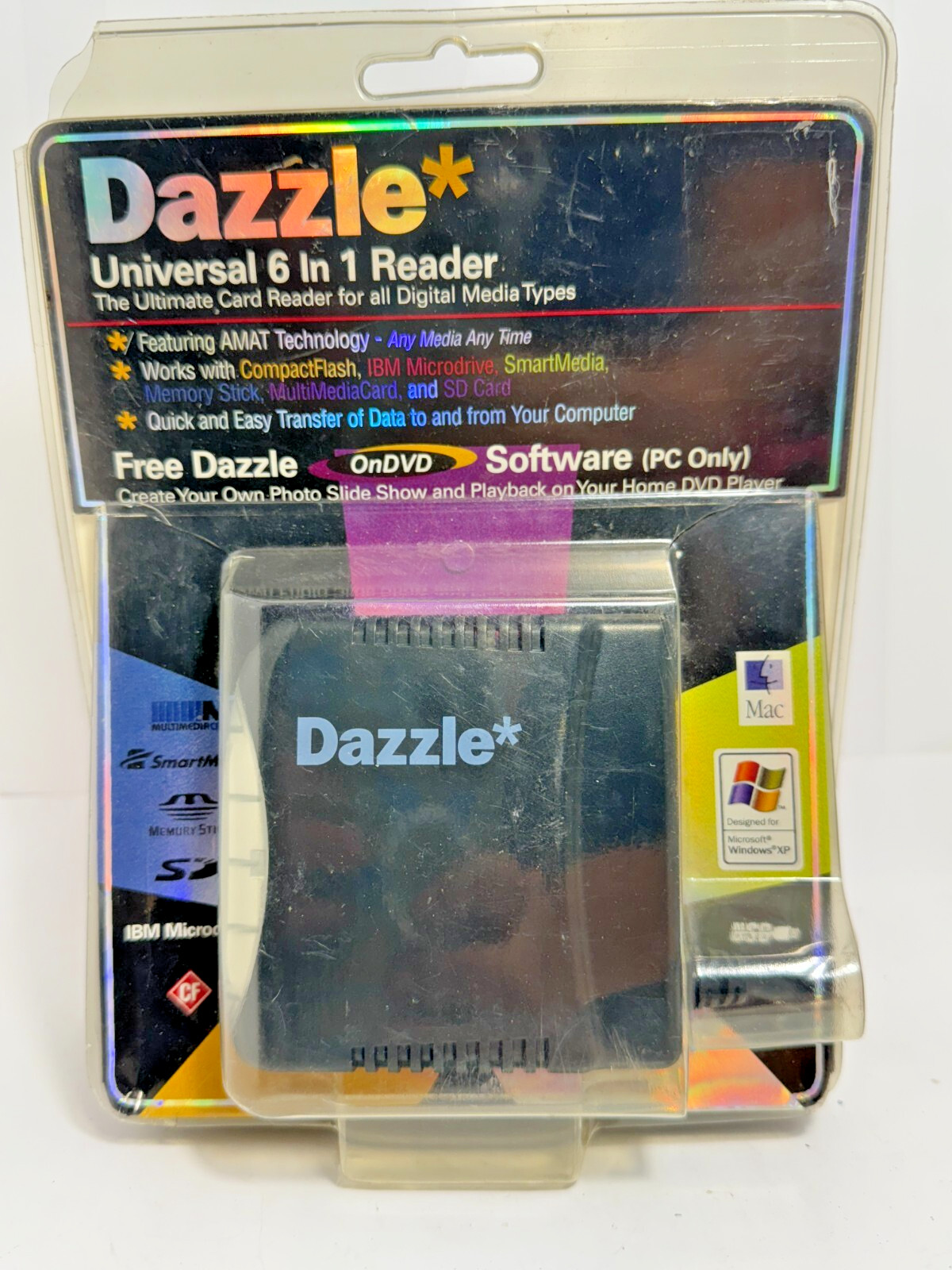 Dazzle Universal 6 in 1 Ultimate Card Reader Digital Media Types