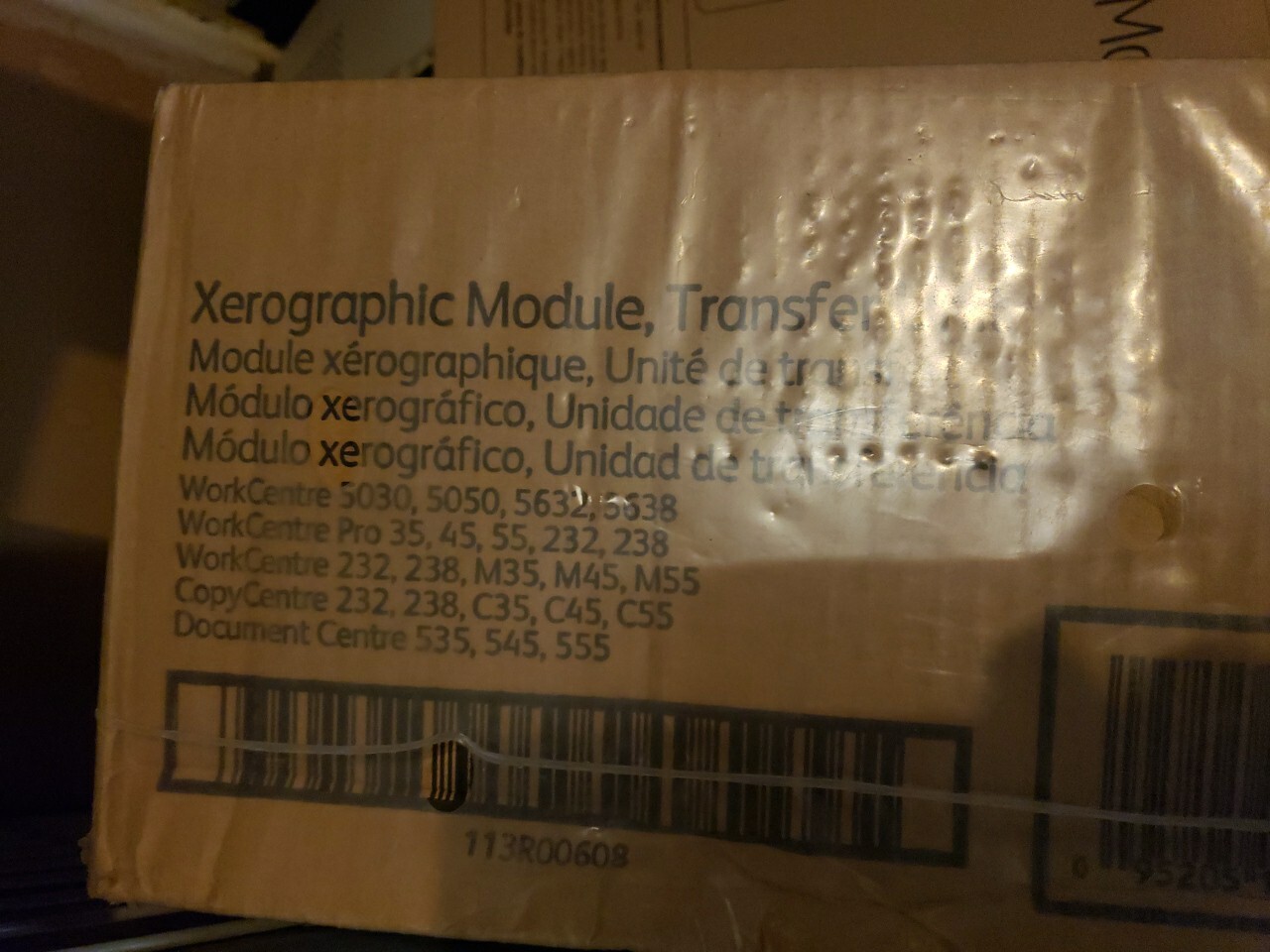 New Genuine Factory Sealed Xerox R2 Xerographic Module Transfer Unit 113R00608