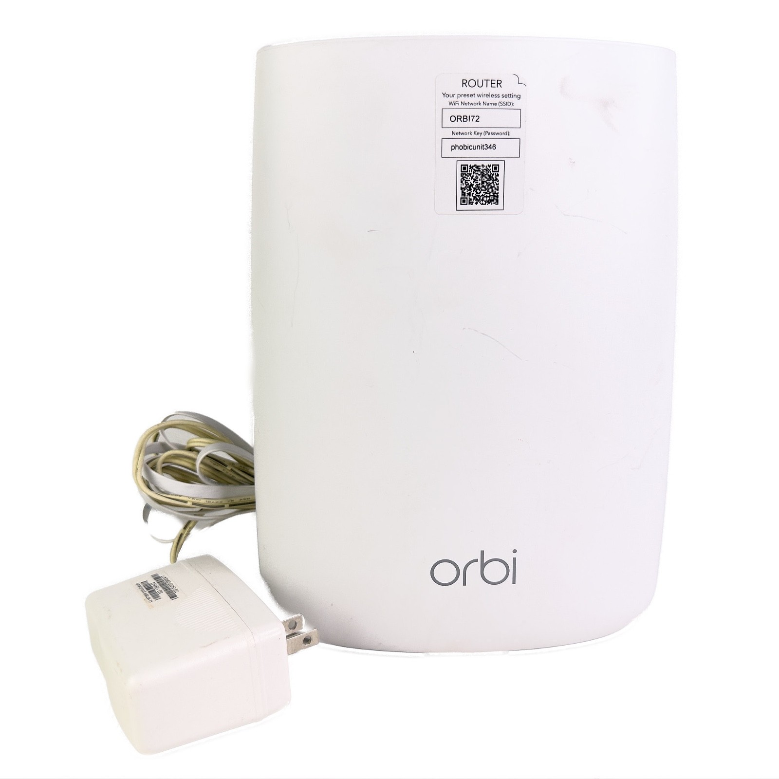NETGEAR Orbi LBR20 White 4G LTE Dual-Band Wi-Fi Router with Cord