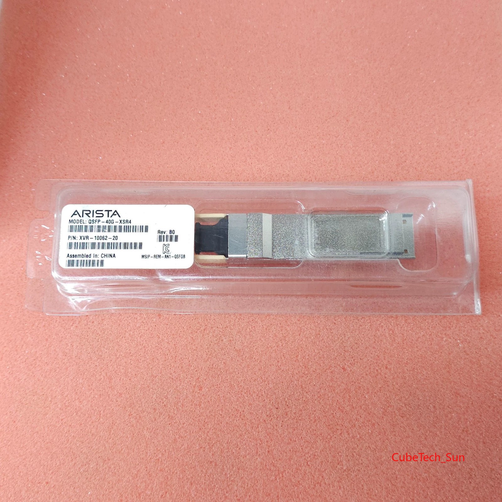 1PC NEW Genuine ARISTA QSFP-40G-SR4 Optical Transceiver XVR-10060-20