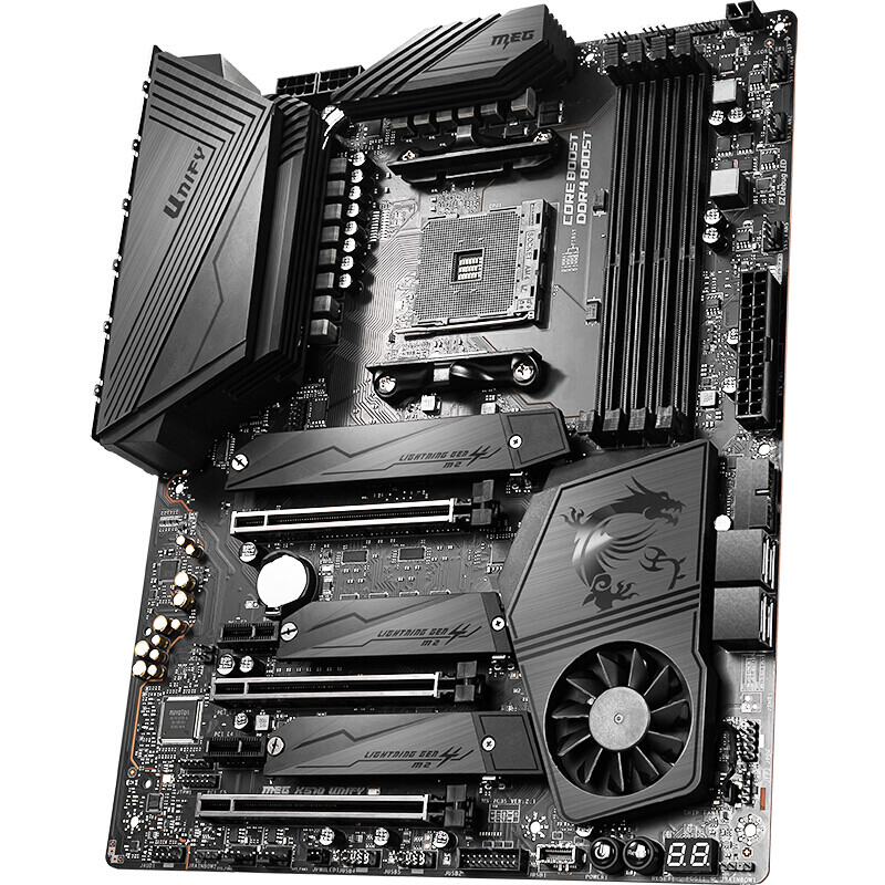For MSI MEG X570 Unify Motherboard AMD AM4 DDR4 ATX Mainboard