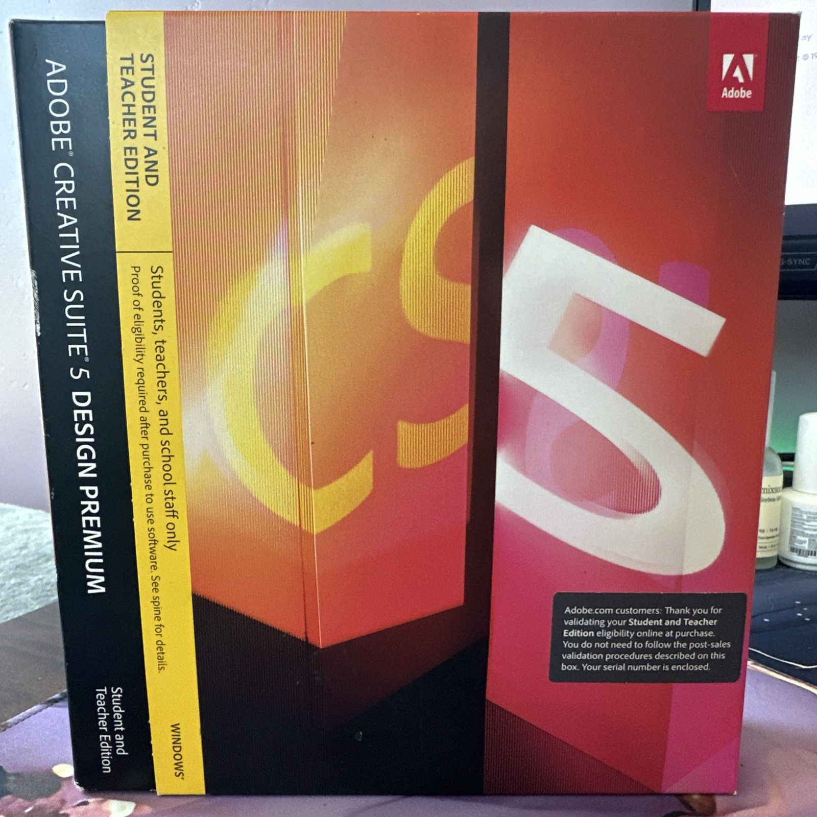 Adobe Creative Suite CS5 Design Premium Windows Student Teacher Edition