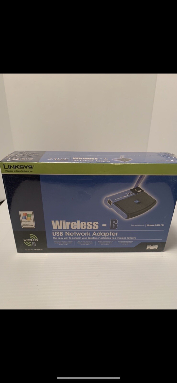 Linksys Wireless-G USB Network Adapter - WUSB54G - 2.4 GHz New & Sealed