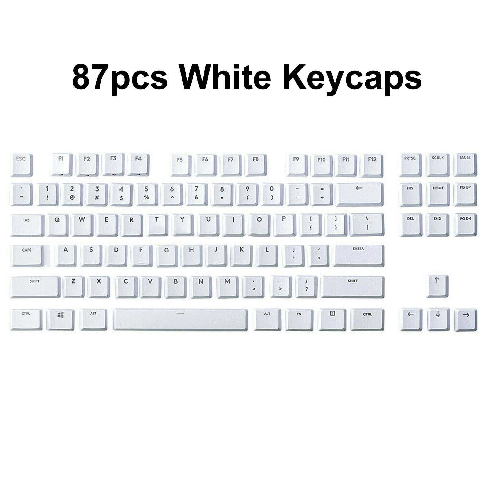 109pcs/87pcs Set Key Caps for Logitech G915 G913 G815 G813 TKL Keyboard Keycaps