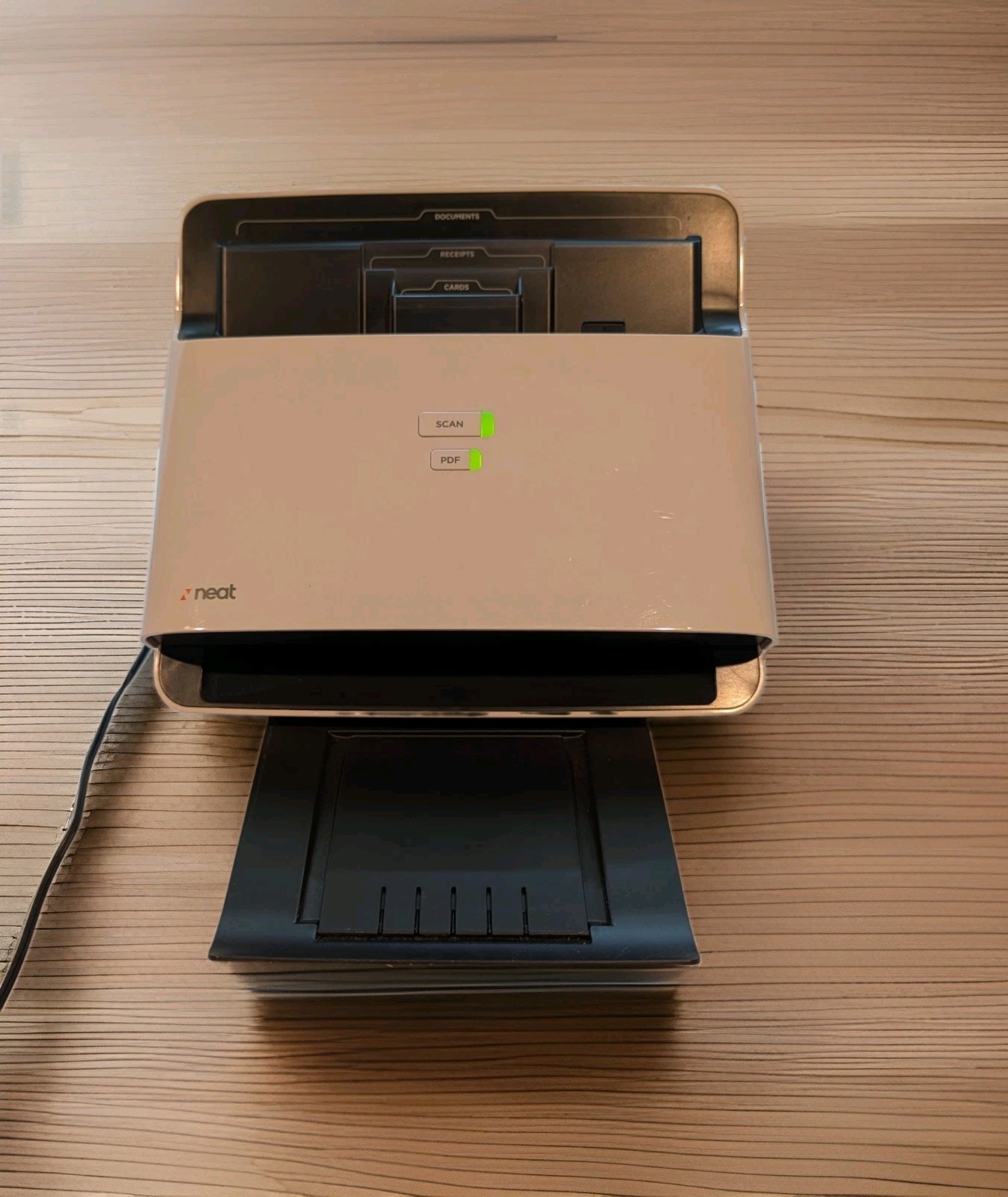 Neat Desk Desktop Scanner & Digital Filing System ND-1000 For Windows/Mac TESTED