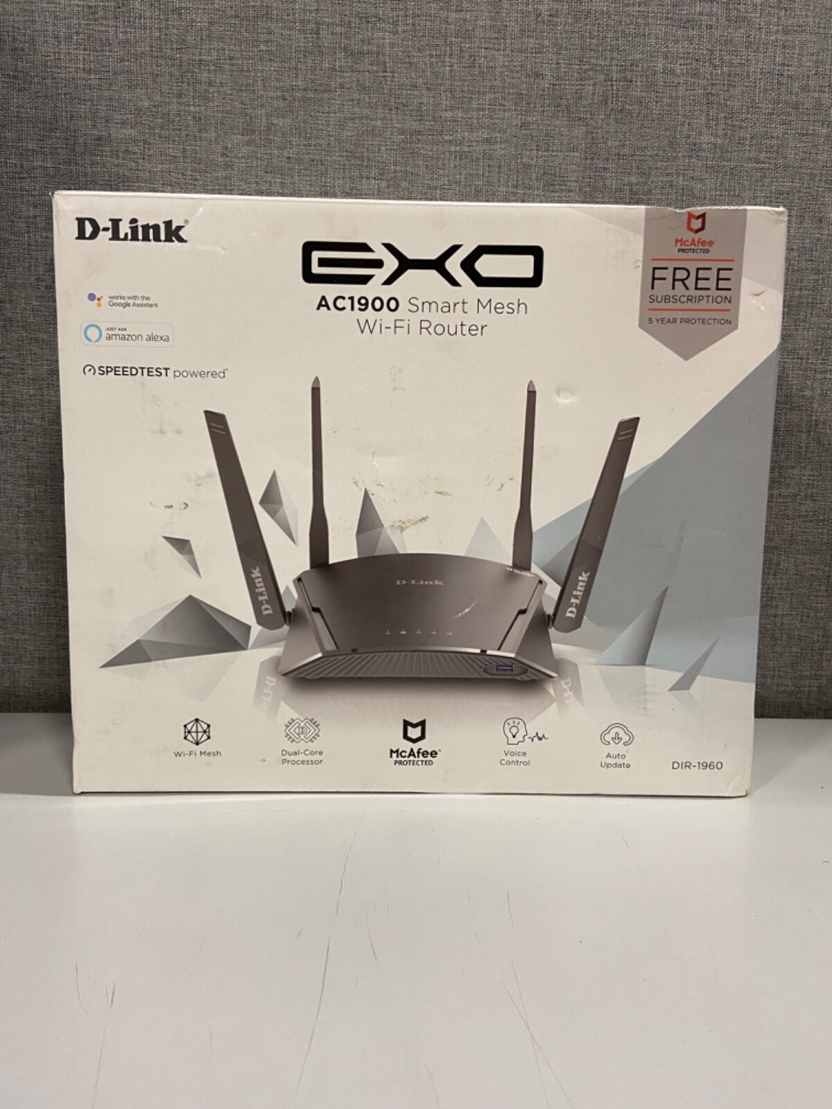 D-Link EXO AC1900 Smart Mesh WI-FI Router
