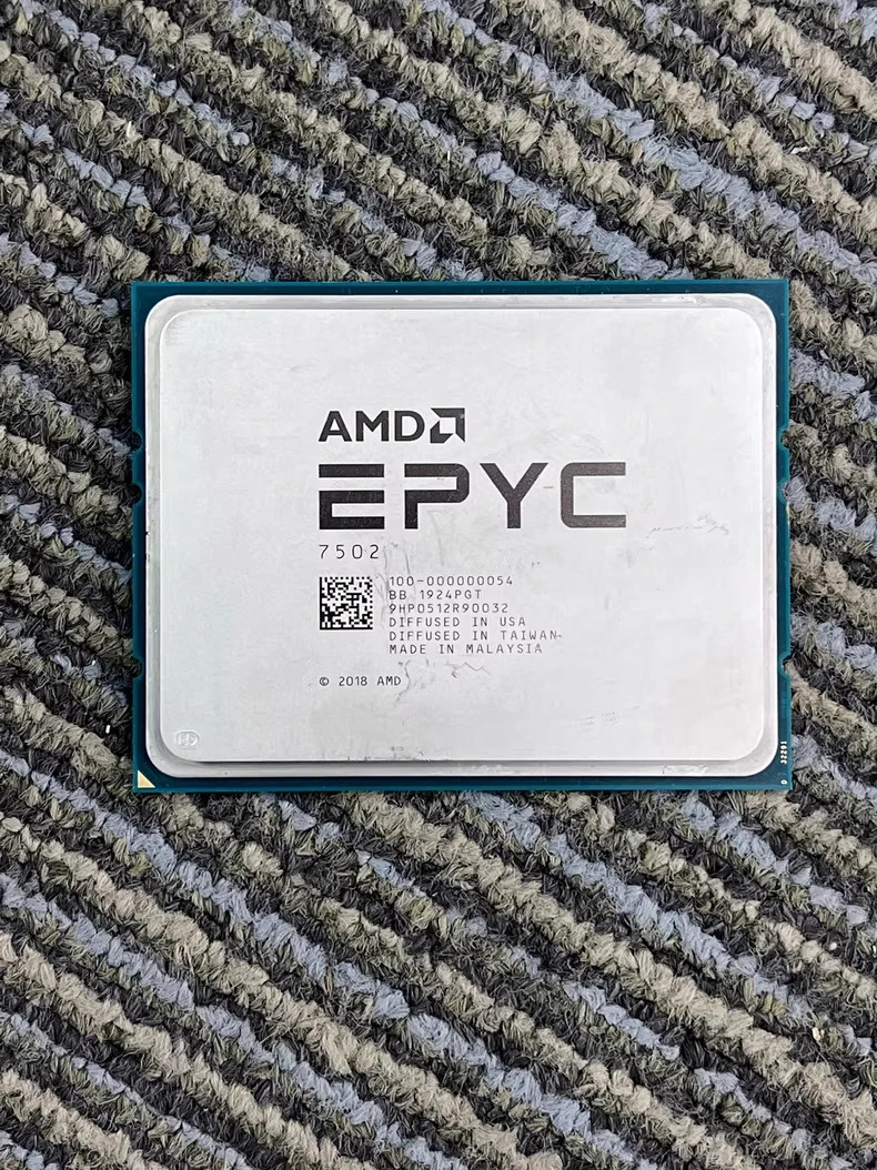 AMD EPYC 7502 | 32C/64T | 3.35GHz | Official Unlocked | Full Channels