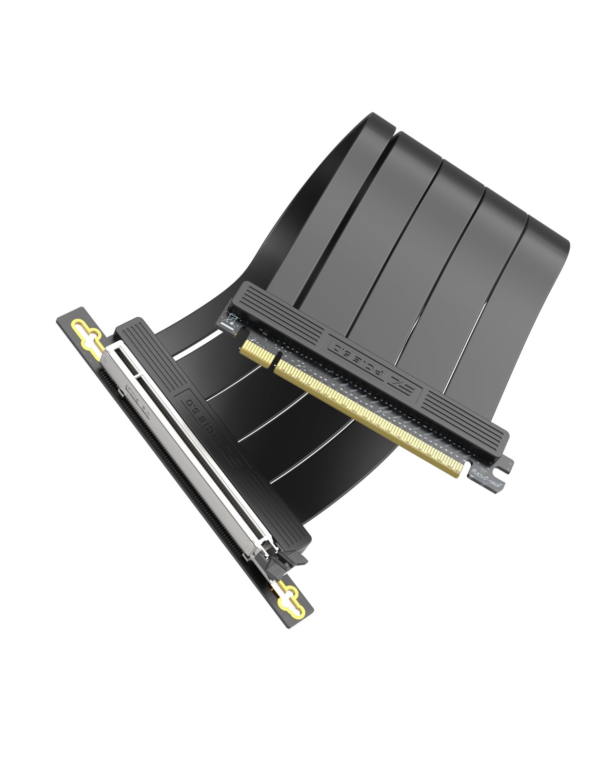 EZDIY-FAB PCIe 5.0 x16 Riser Cable 30cm 90 Degree 128GB/s GPU Extension