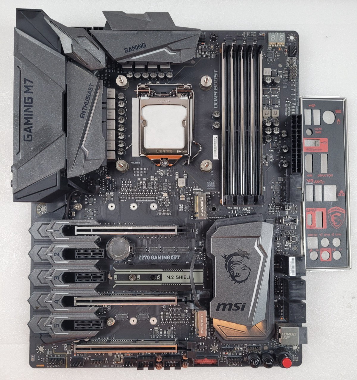 MSI Z270 GAMING M7 motherboard Z270 LGA1151 DDR4 64G DP+HDMI ATX Tested ok