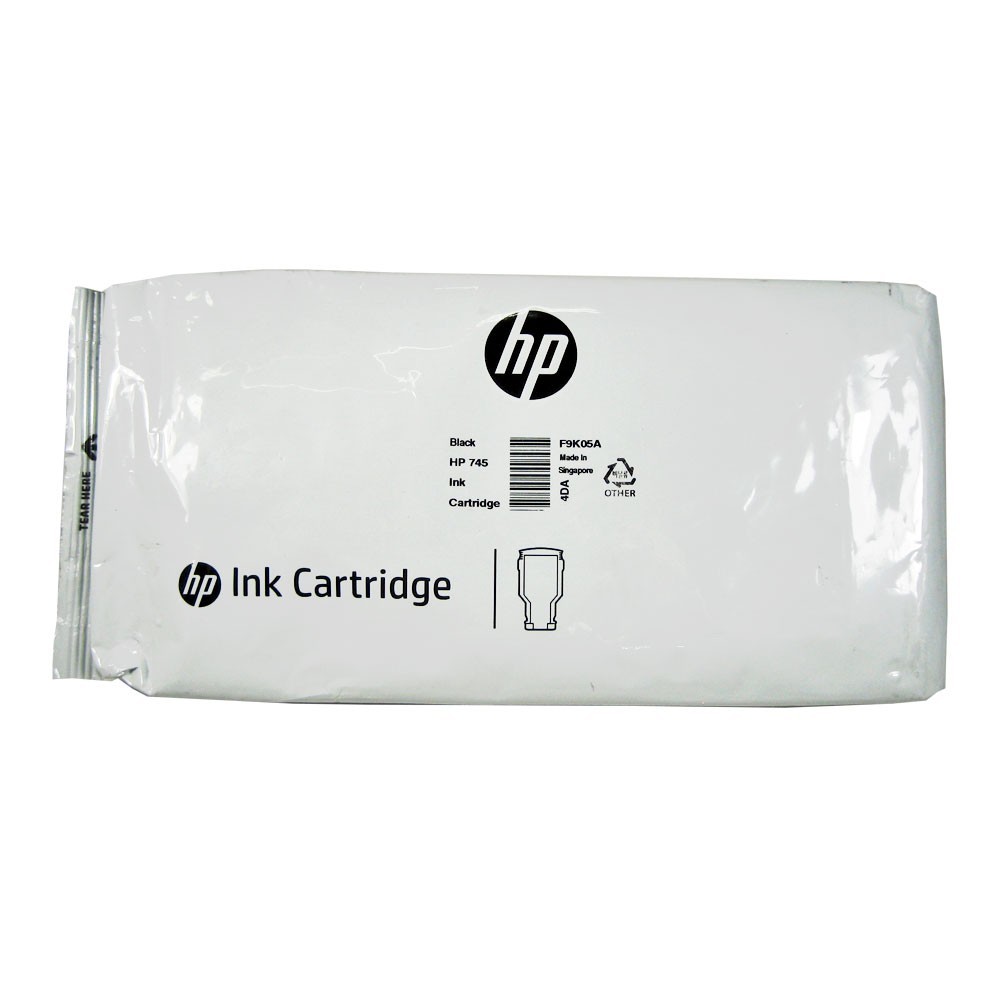 Genuine HP 745 Matte Black 300ml Ink Cartridge F9K05A Designjet Z2600 Z5600