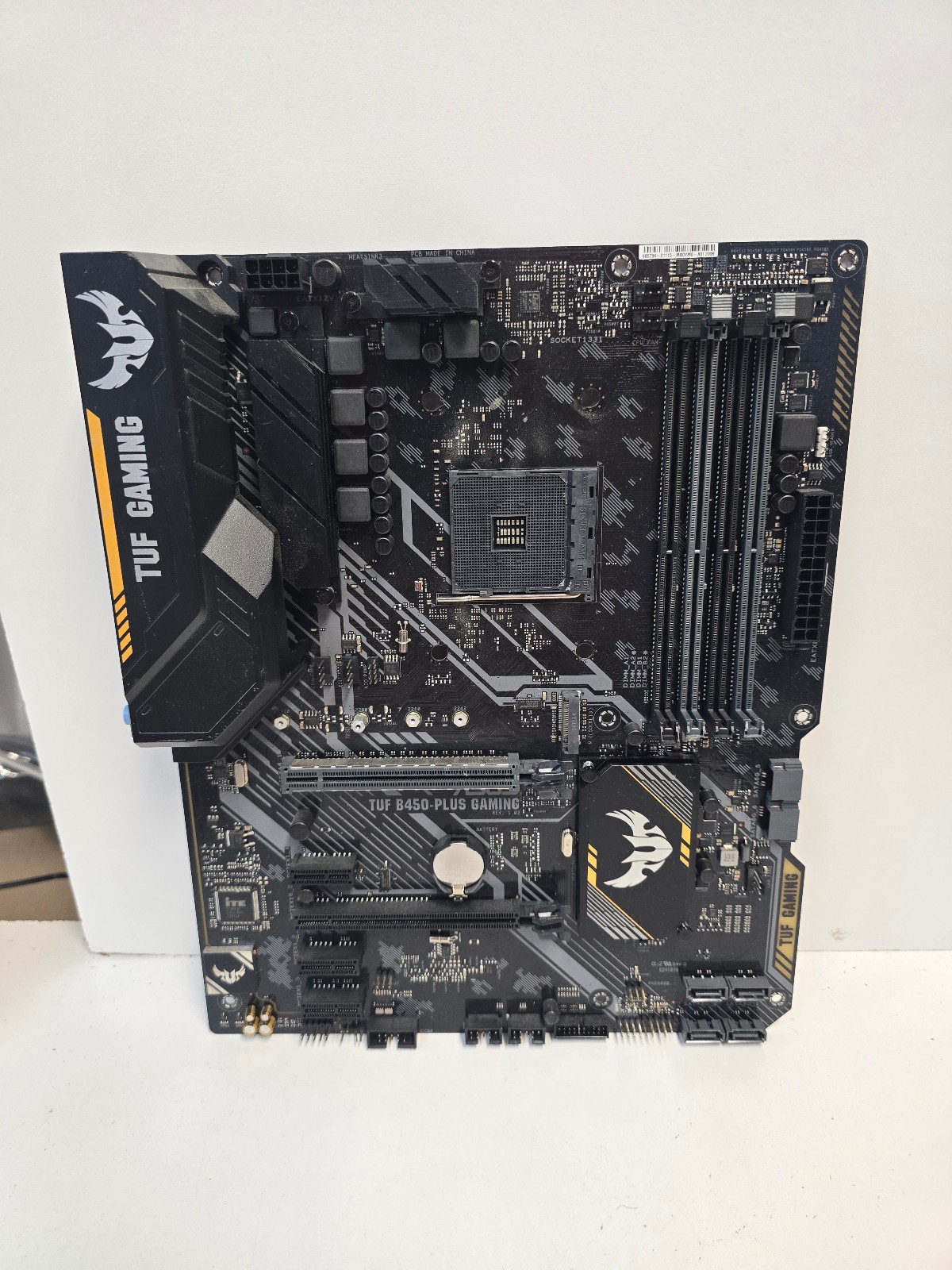ASUS TUF B450M-PLUS GAMING Socket AM4, AMD Motherboard (FL)