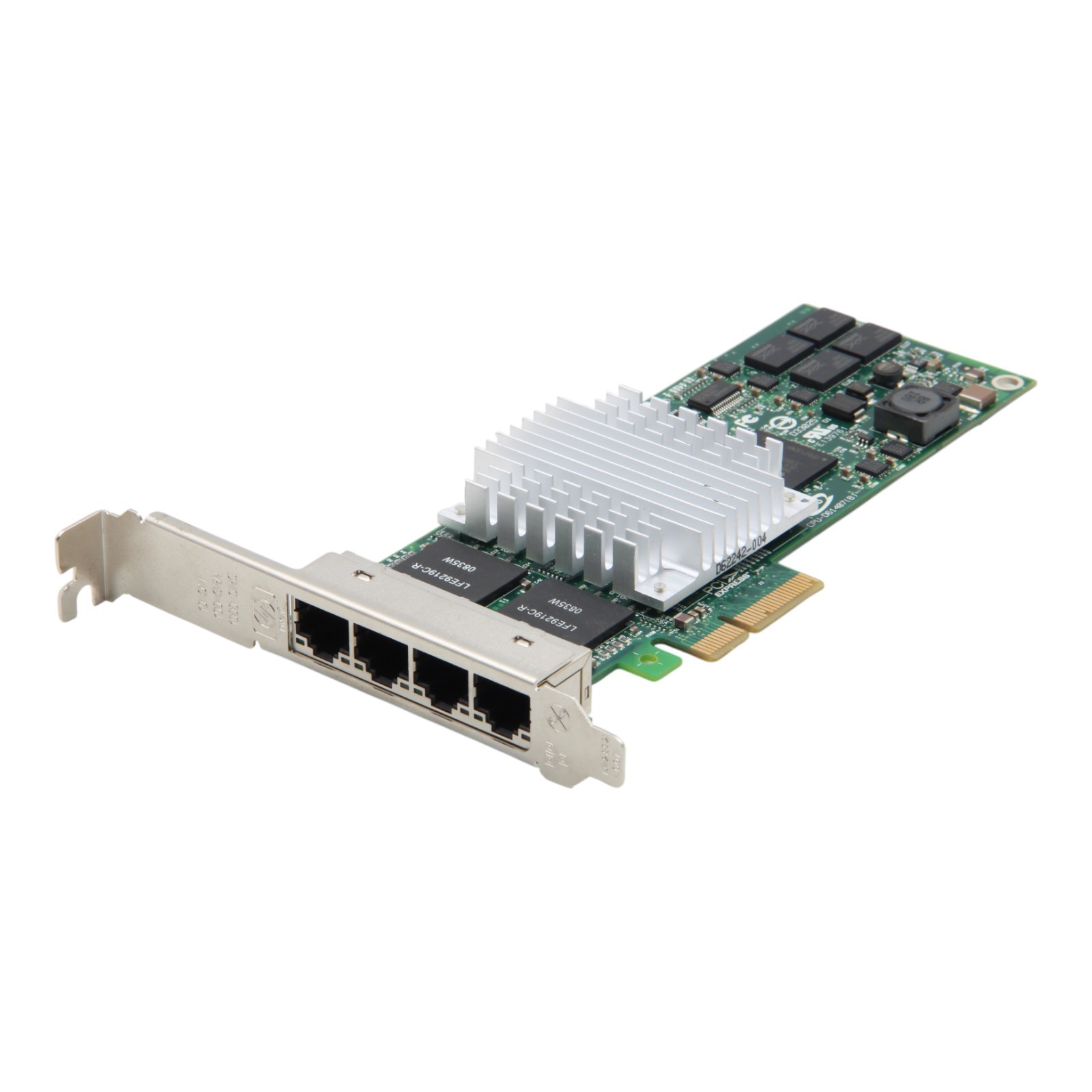 HP NC364T HSTNS-BN26 435506-003 4-Port RJ-45 Gigabit Adapter Network Card