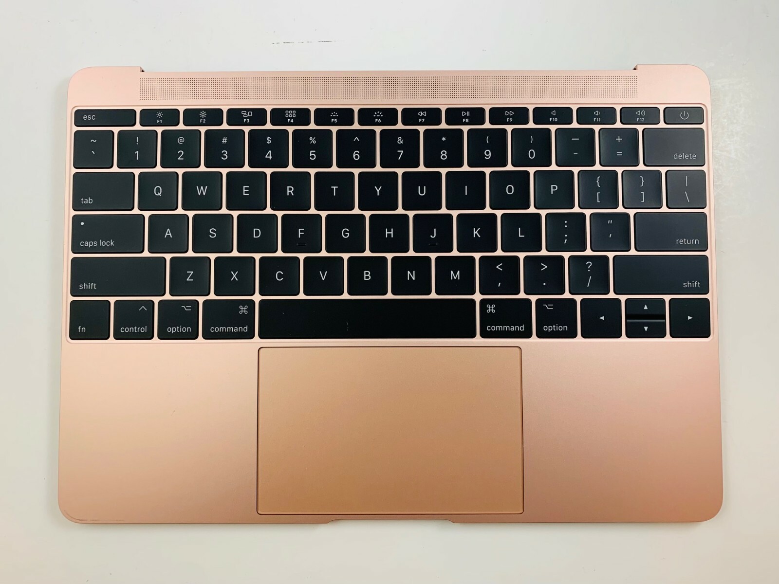 Apple MacBook Pro 12" Rose Gold 2017  Top Case kEY board  track pad Real Genuine
