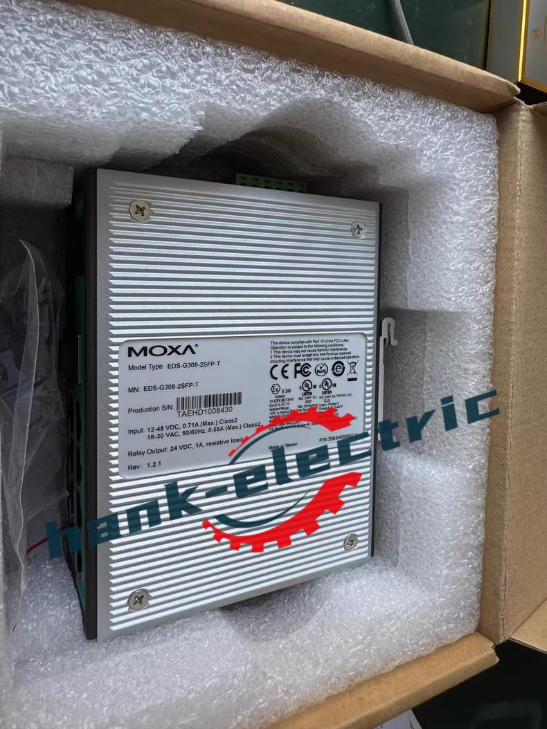 1PCS NEW MOXA Industrial Switch EDS-G308-2SFP-T Fast shipping DHL Spot Goods