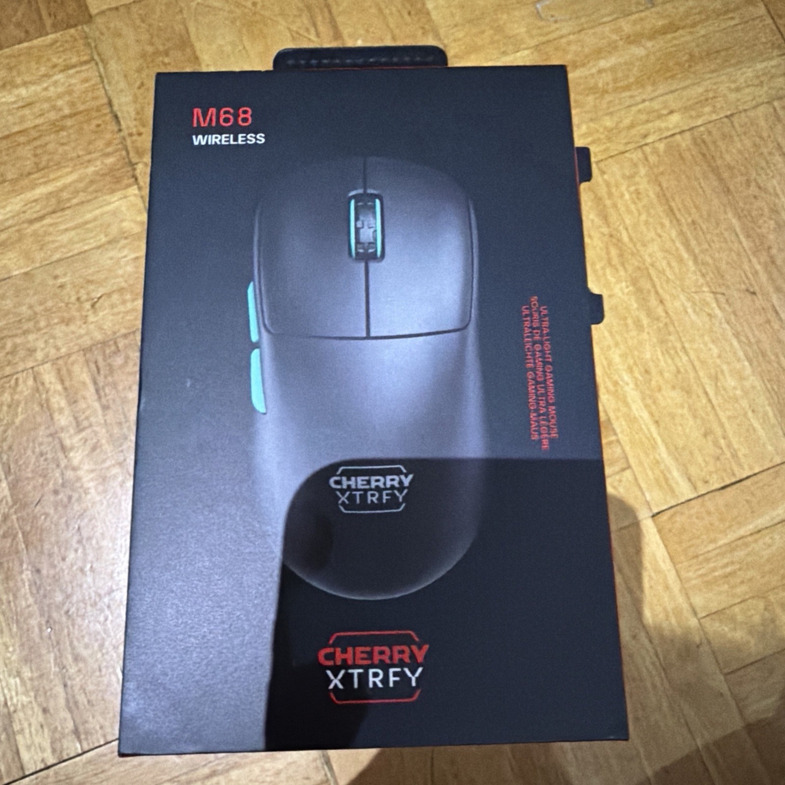 CHERRY XTRFY M68 Wireless Optical Gaming Mouse - Black
