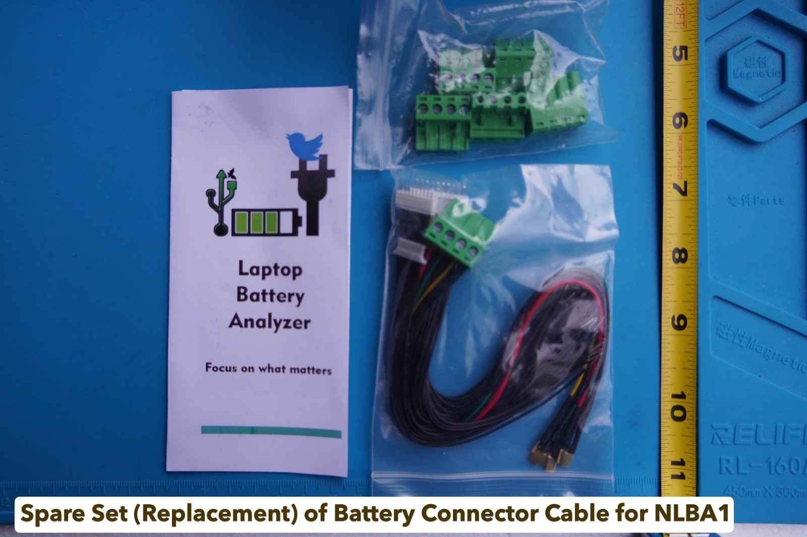OUT OF STOCK - SORRY _ NLBA1-1 Set of Battery Connector Cables
