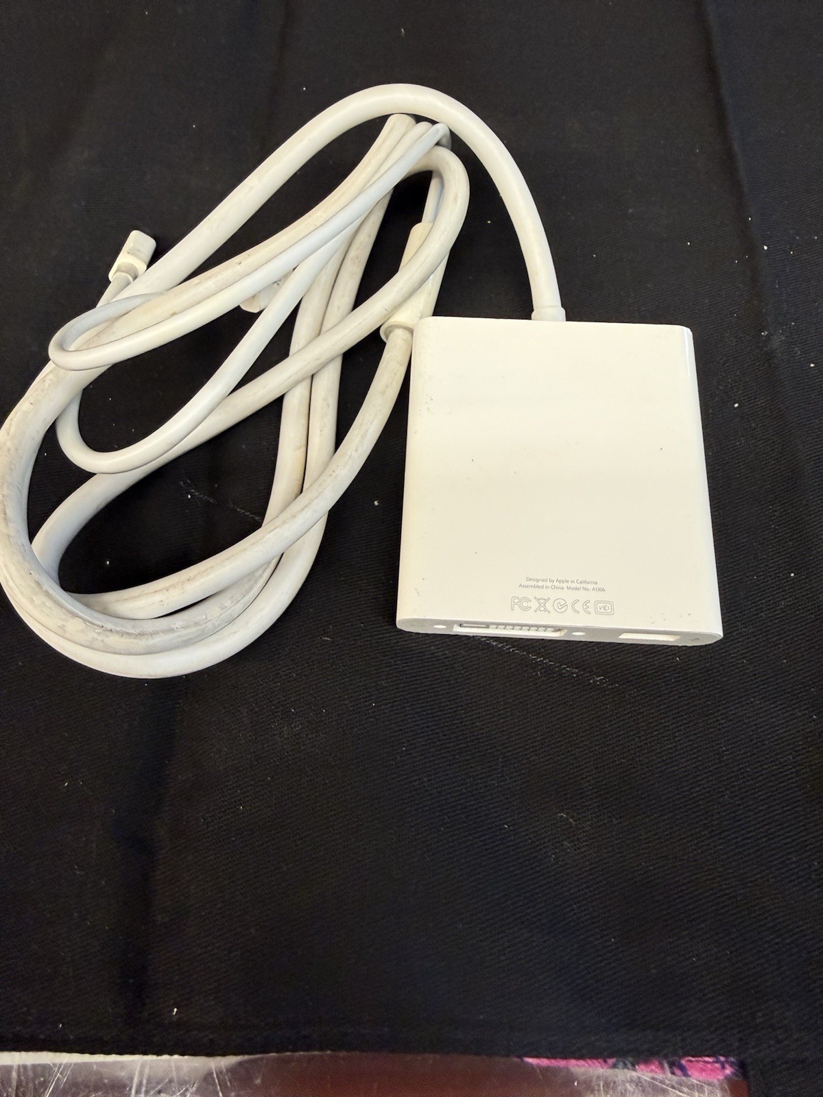 Genuine Apple A1306 Mini DisplayPort Display Port to Dual-Link DVI Video Adapter